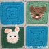 Woodland Animals Baby Blanket