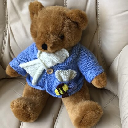 Teddy in Blue