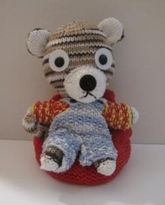 Knitkinz Striped Tiger