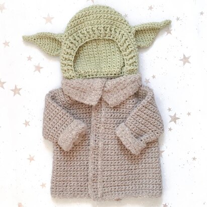 Harry & Harriet Baby Master Yoda Alien Jacket