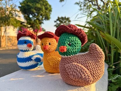 Cute Duck Crochet  No Sew