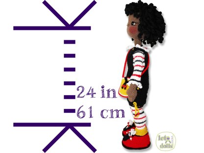 Bianca XL Crochet Doll Pattern