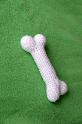 Dog Bone Amigurumi Crochet Pattern