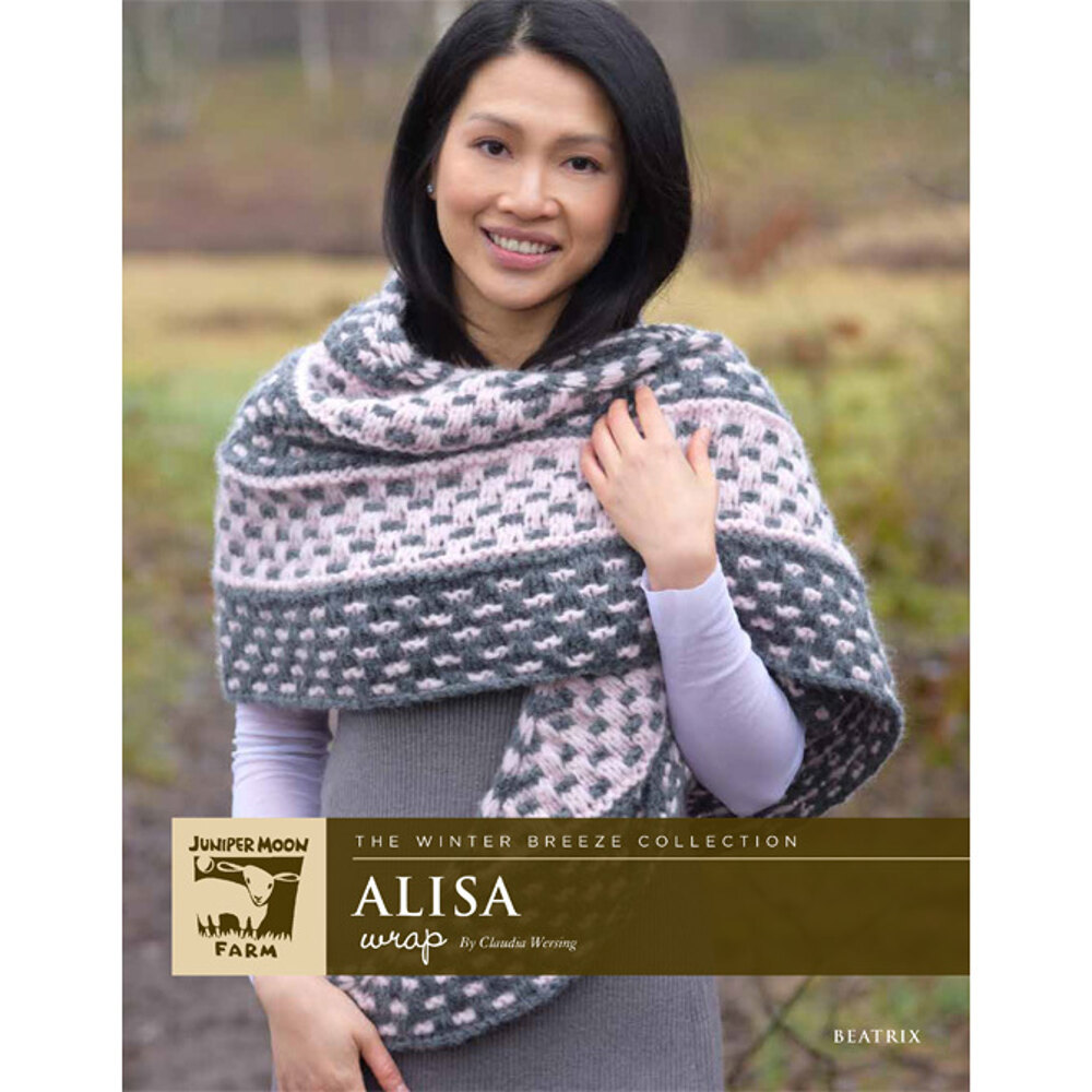 Juniper Moon Farm J113-01 Alisa Wrap PDF at WEBS | Yarn.com
