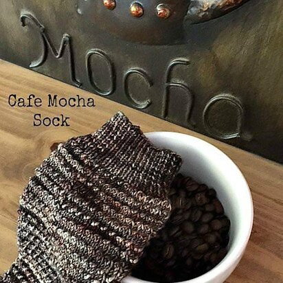 Cafe Mocha Sock