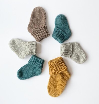 Basic  newborn socks Tanel