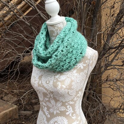 Larkspur Infinity Scarf