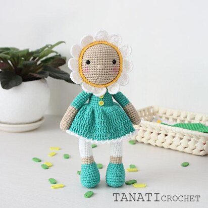 Crochet Pattern of DOLL - Chamomile