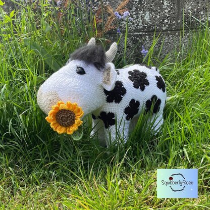 Bluebell the African flower cow.