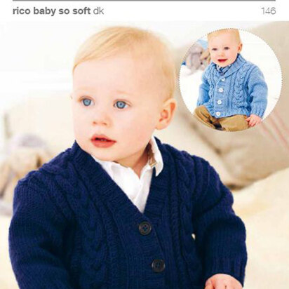 Cardigans in Rico in Baby So Soft DK - 146