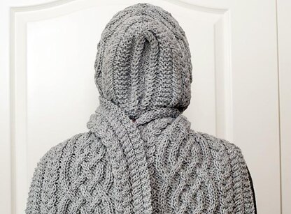 Hooded scarf "Anika"