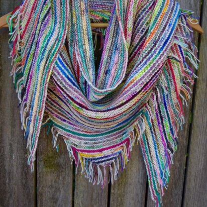 Happy Scrappy Shawl