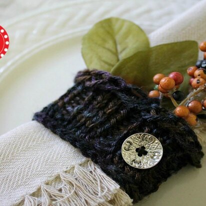 Loom Knit Napkin Holder