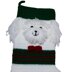 Poodle Christmas Stocking