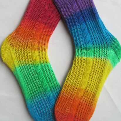 Hobbs Gradient Socks - knitting pattern