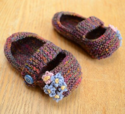 Baby Button Shoes