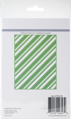 Pinkfresh Studio Essentials Die - Fancy Diagonal Stripes