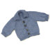 Plymouth Yarn 1873 Encore Chunky Top Down Baby Jacket PDF