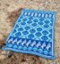 On The Seashore - overlay mosaic crochet shells