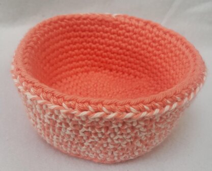 Large Crochet Bowl