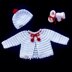 Holly Christmas Baby Set