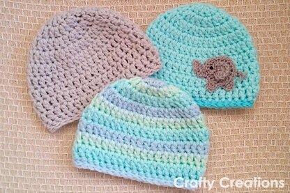 Elephant Newborn Beanie