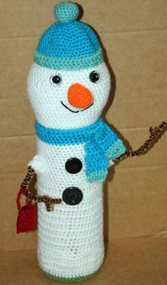 Snowman Pot Cover