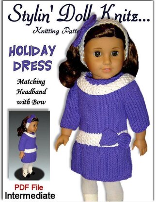 Doll Clothes Pattern, for American Girl and 18 inch doll. 028