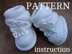 Knitting PATTERN Baby Booties Sofia