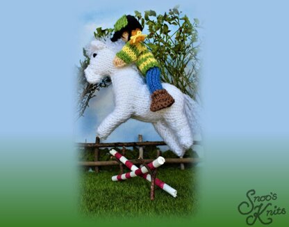 Horse-Rider Jockey Knitting Pattern Snoo's Knits