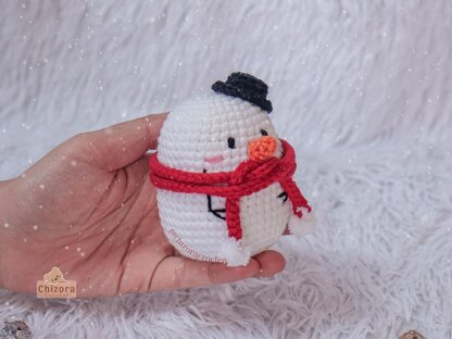 Amigurumi Christmas Snowman