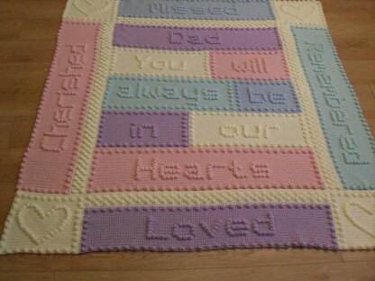 Remembrance Dad Blanket