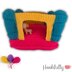 Bouncy castle toy and balloons