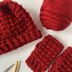 Cosy Berry Hat and Mittens