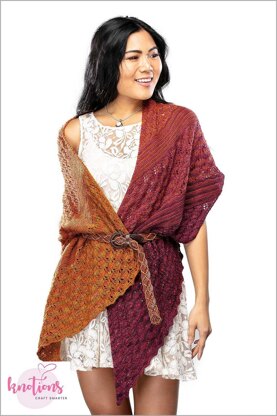 Flamelets Shawl