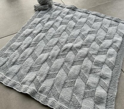 Moss Landing Blanket Knitting Pattern - Studio Knit