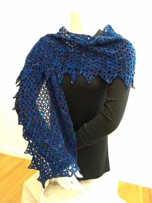 Blue Gems Capelet