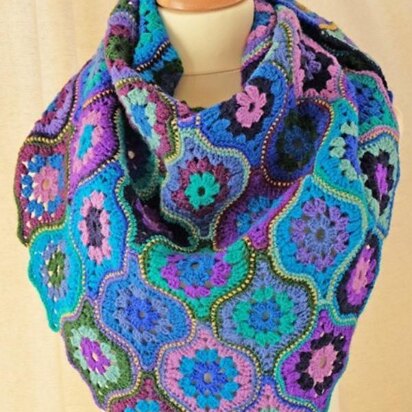 Mystical Lanterns Shawl