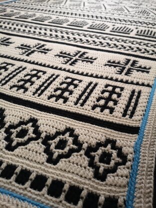 Berber Afghan - Overlay Mosaic