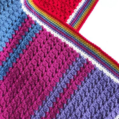 Rainbow Belt Blanket