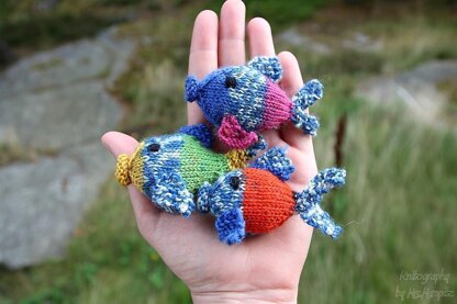 Amigurumi fish (knitted)