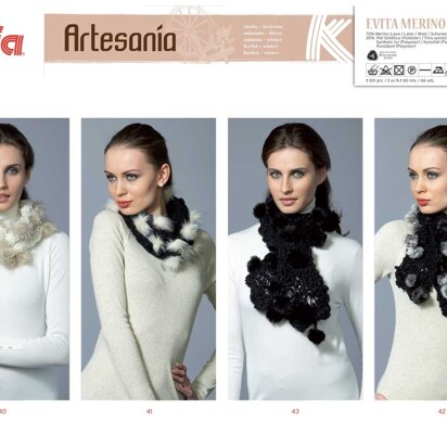 Scarf or Cowl in Katia Evita Merino