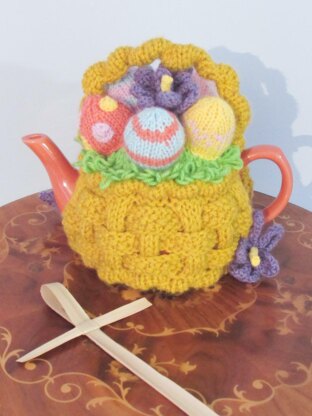 Basket of Easter Eggs Tea Cosy