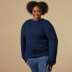 #1331 Stewartia -  Jumper Knitting Pattern for Women & Men in Valley Yarns Haydenville