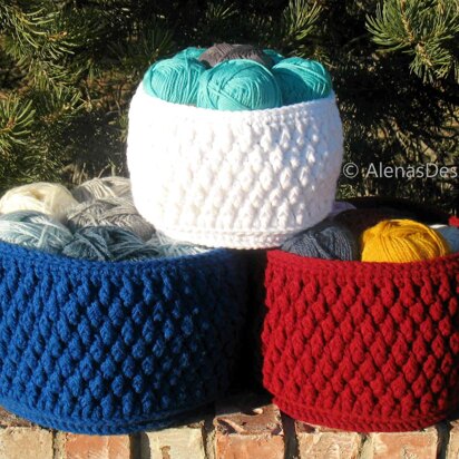 Crochet Nesting Baskets