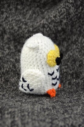 Henry the Snowy Owl Crochet Pattern