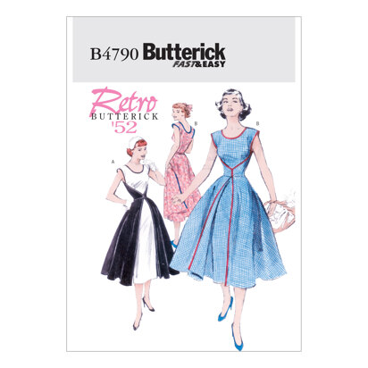 Butterick Misses' Wrap Dress B4790 - Sewing Pattern