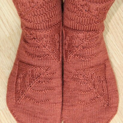 Fossilised Ferns Socks