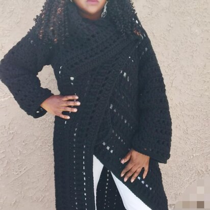 Black Beauty Cardigan Wrap