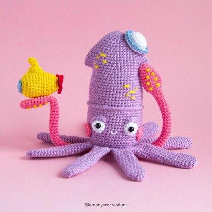 Nemo the Kraken Crochet Pattern